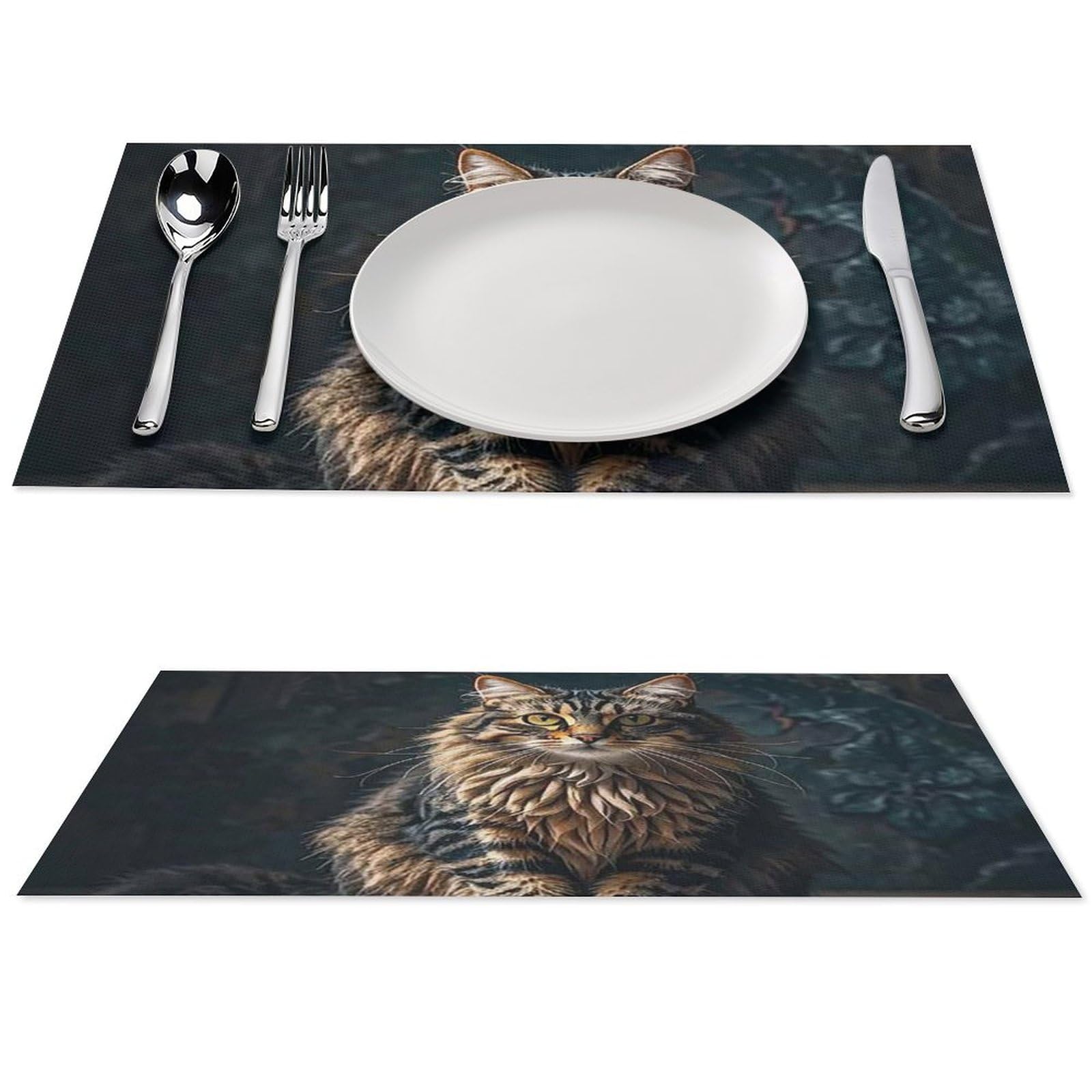 Sets de table mignons en PVC pour animer vos fetes de vacances et repas en exterieur