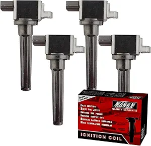 MACAX Ignition Coil Kit (Set of 4) Compatible with Mitsubishi Lancer / Outlander