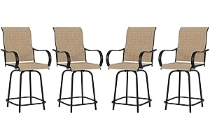 Patio Swivel Bar Stools: Elevate Your Outdoor Experience