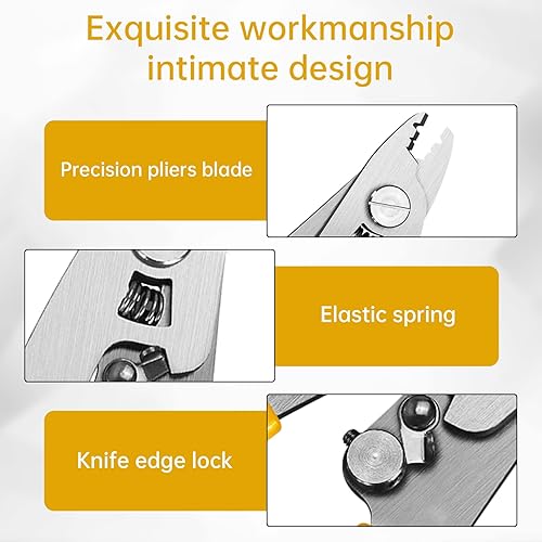 Miniatura 4 de -3 piezas de acero inoxidable CFS-3 Pelacables de fibra óptica de 3 orificios de puerto Herramienta de pelado de fibra óptica para chaqueta,