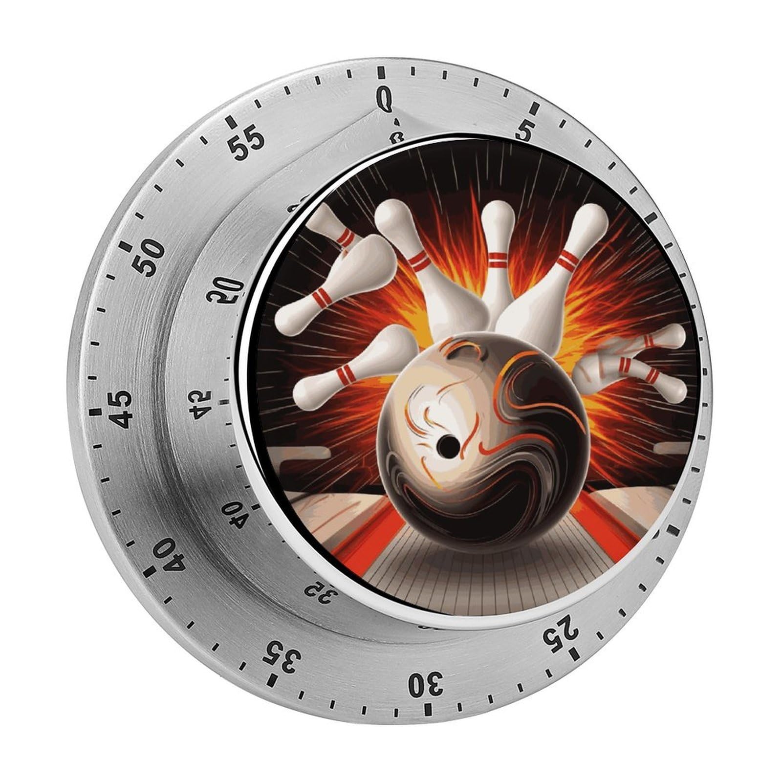 Mechanical Kitchen Timer for Cooking, Sport Bowling Ball