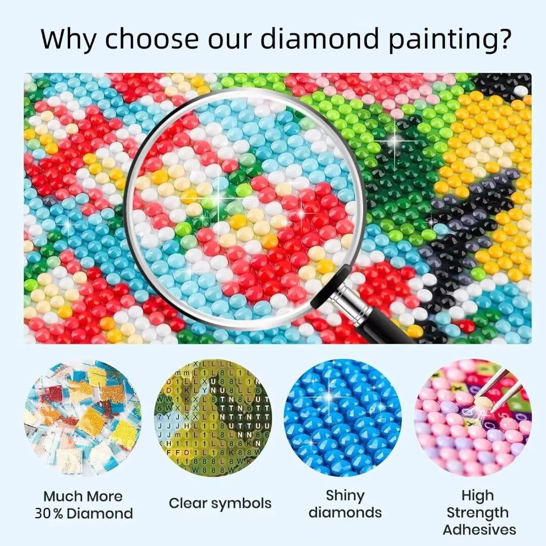 5D Gwiaździste niebo diamentowe malowanie dla dorosłych, jezioro piękne diamentowe malowanie pełny zestaw, DIY diamentowe malowanie kryształowy zestaw artystyczny, haft krzyżykowy rzemiosło dekoracje