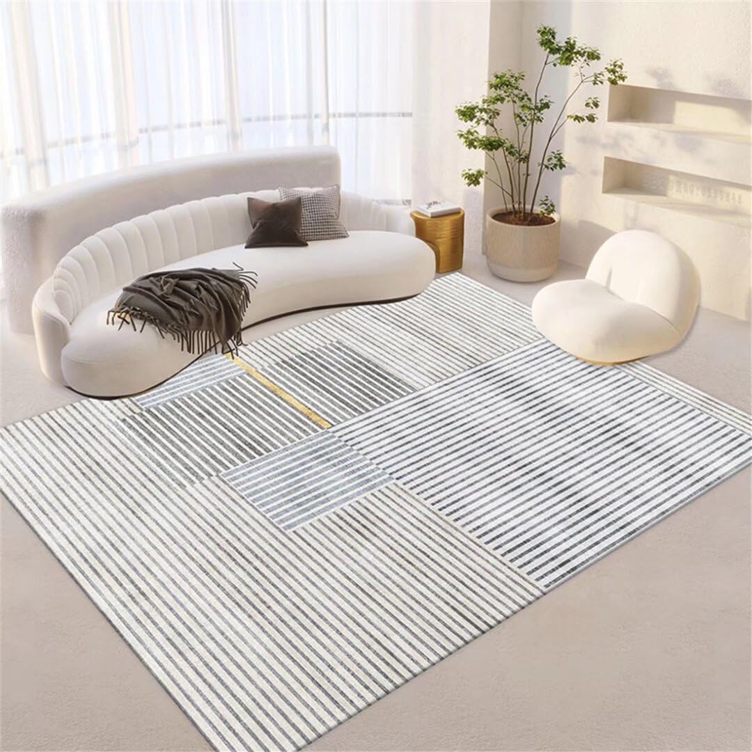 Alfombras infantiles RUGMRZ gris de limpieza rápida para habitaciones juveniles sencillas