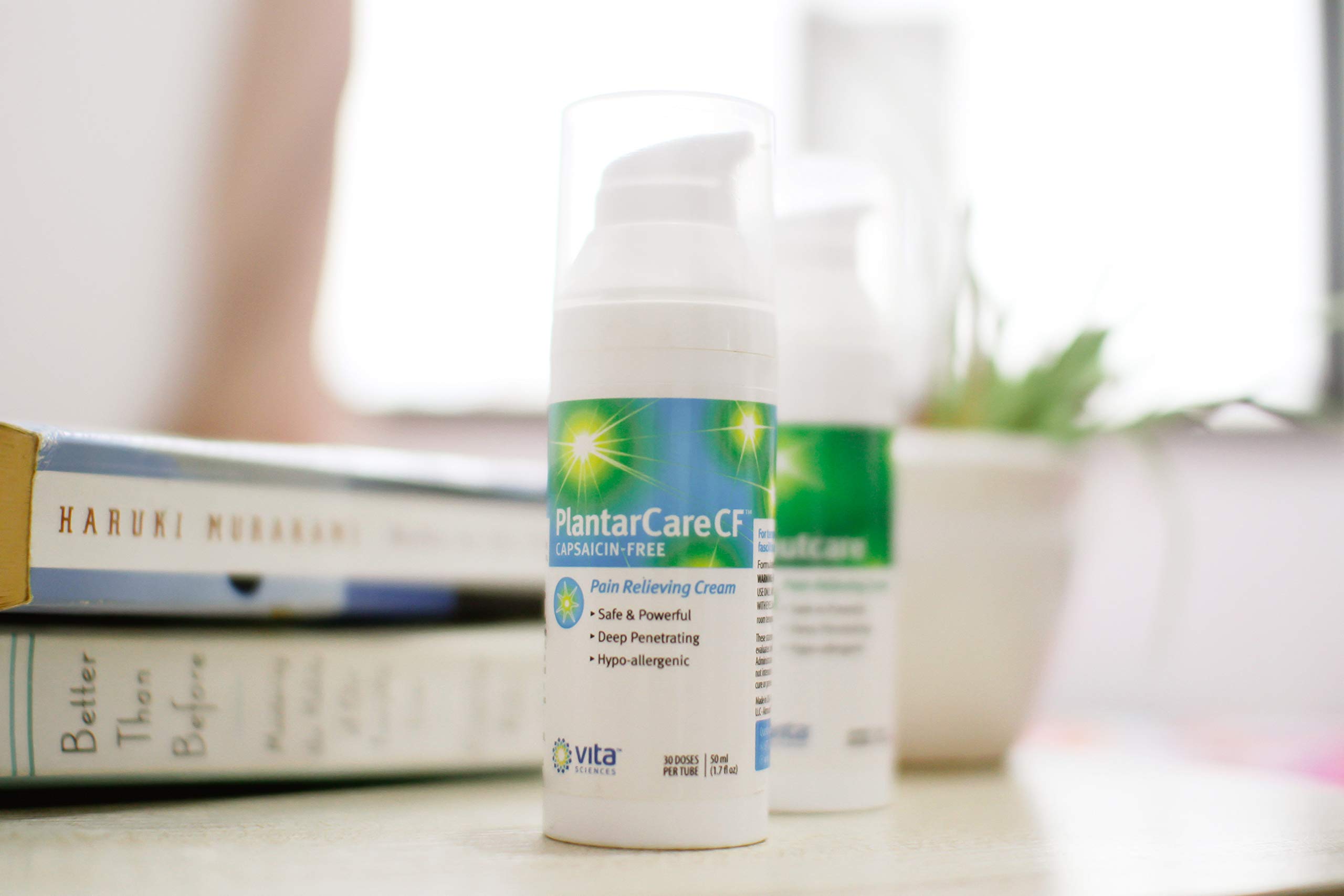 Plantar Fasciitis Foot Pain Relief Cream Fast Acting PLANTARCARE CF