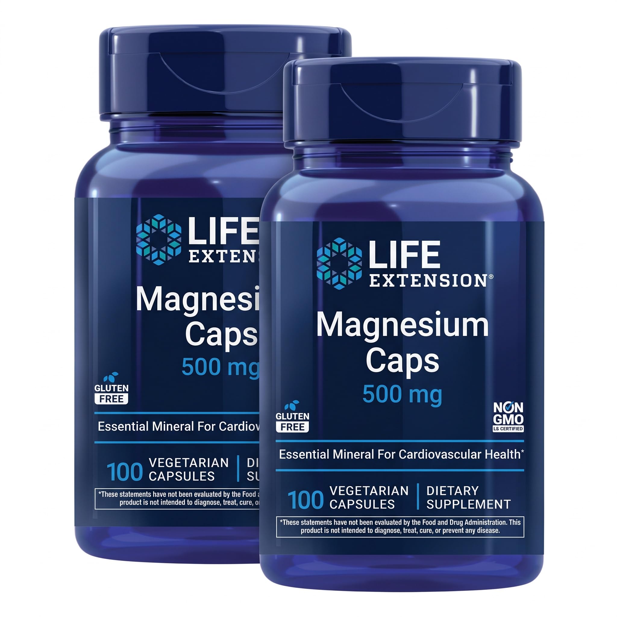 Life Extension Magnesium Caps 500mg, 270 Vegetarian Capsules (Pack of 2) — Amazon image 6