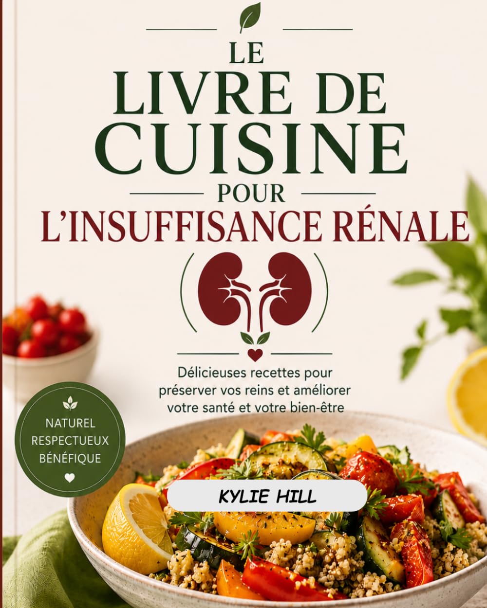 LE LIVRE DE CUISINE POUR L’INSUFFISANCE RÉNALE: Délicieuses recettes pour préserver vos reins et améliorer votre santé et votre bien-être (Collection Cuisine Santé & Bien-Être)
