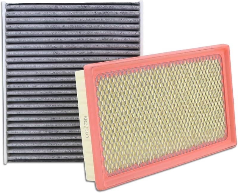 Kit de Filtros de Ar do Motor e da Cabine Kefly CA12289 CF12157 para Toyota e Lexus – 2 unidades