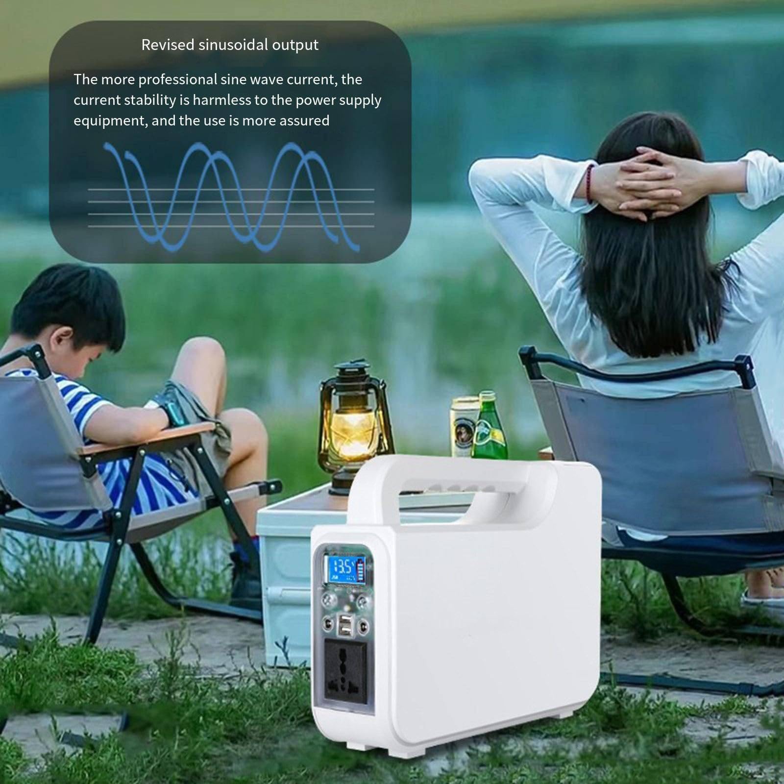 Alimentation de Secours Portable 300 W pour Camping, marché Nocturne, Voiture Autonome, Voyage, 220 V