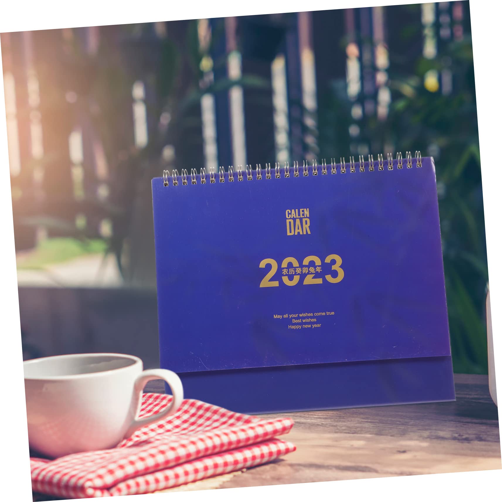 VILLCASE 5pezzi Mensile Scrivania Blu Planner Per Pianificazione e Programmazione Della Quotidiana Design