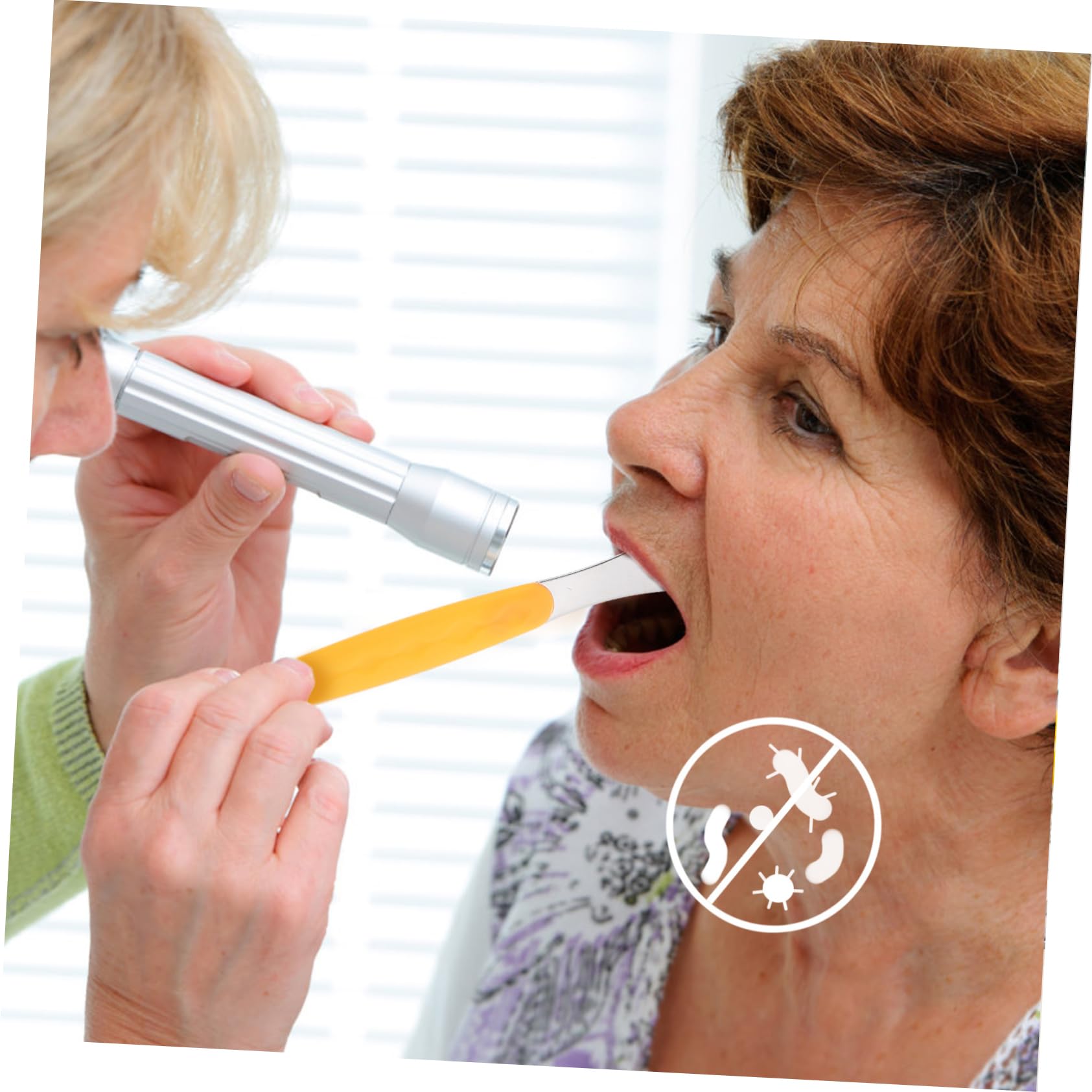 PACKOVE 4pcs Stainless Steel Tongue Scrapers with Ergonomic Handle for Tongue Cleaning Portable Oral Care Tools for Adults for Home and Travel Random Color