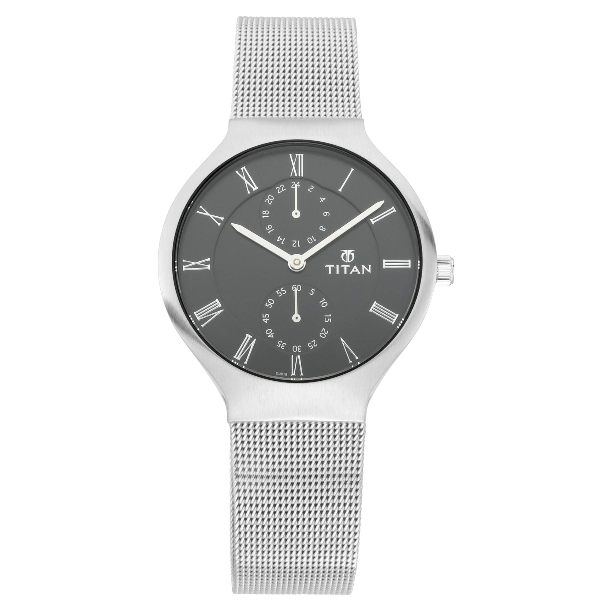 Titan Workwear Black Dial Quartz Multifunction Metal Strap watch for Women-NQ95068SM01 (B07VTFCQ2H) Amazon Price History, Amazon Price Tracker