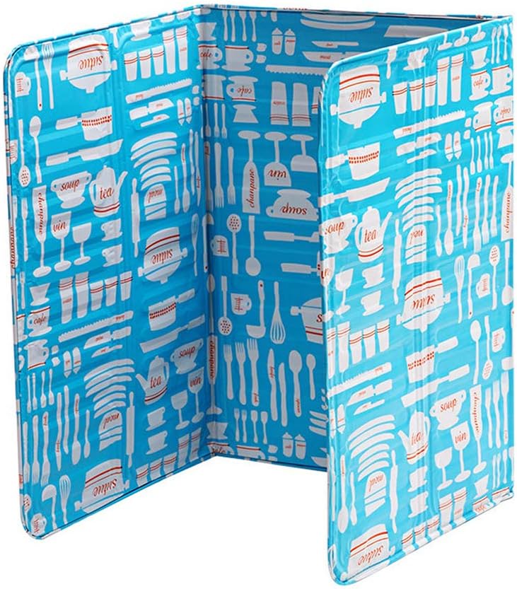 Foldable 3 Panels Kitchen Splatter Guard, Aluminum Foil for Stove, Against Splattering with Kitchen Splatter Guard (Green)