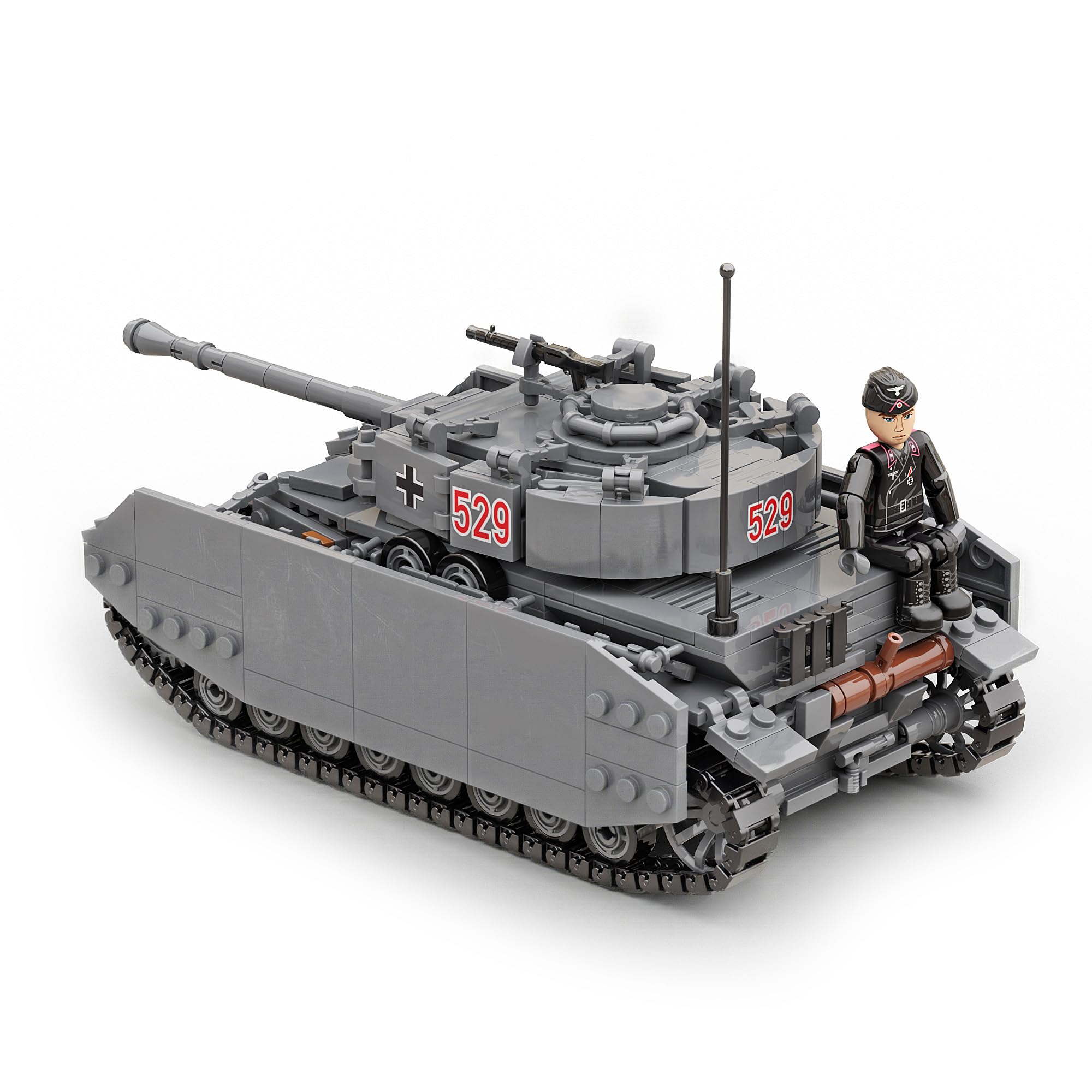 Panzer IV Ausf. H Czołg średni zestaw do budowy klocków
