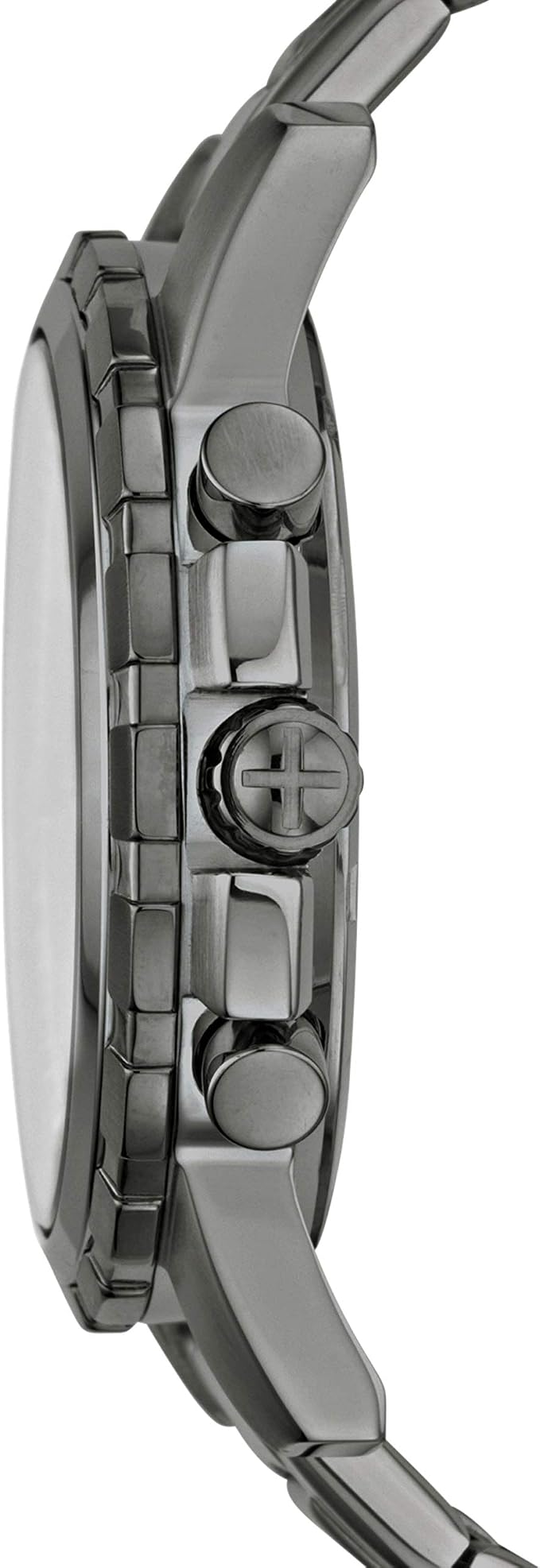Dean Quartz Stainless Chronograph Watch 