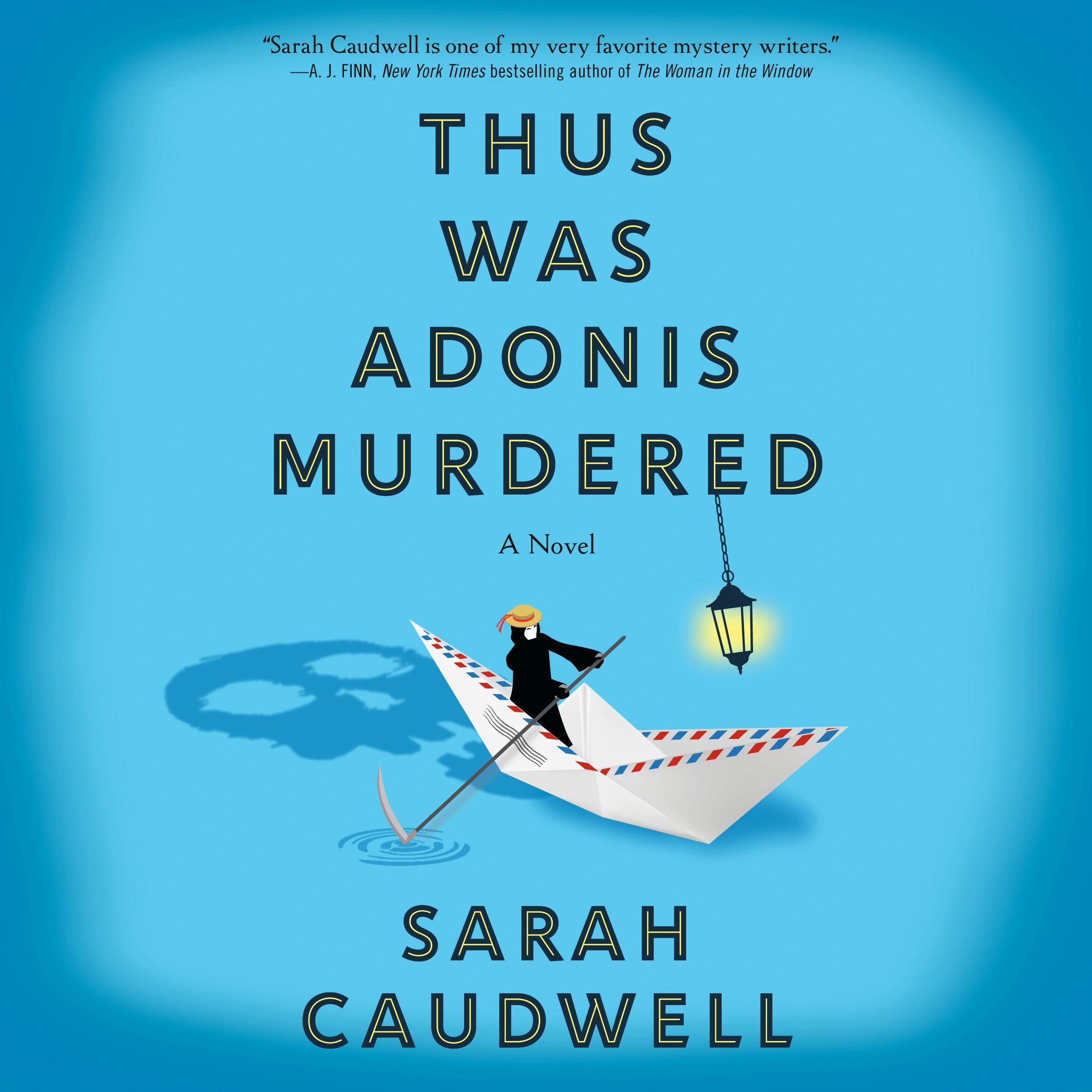 Cover art for Thus Was Adonis Murdered