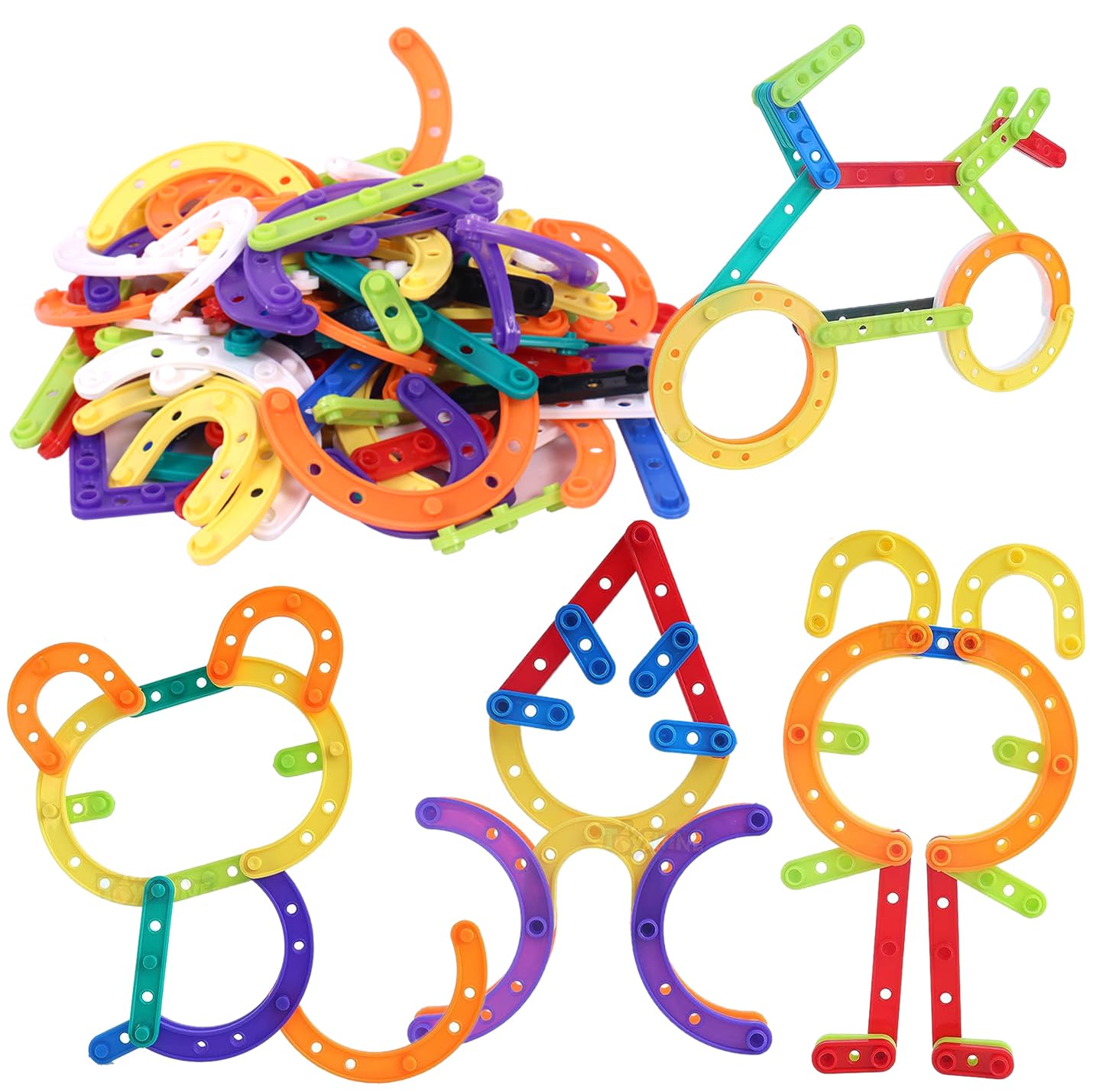 Toyshine Patchwork 100+ Uc Smart Intelligent Blocks Construction Blocks|Learning Toy|Multicolor (B09K5HJZ7T) Amazon Price History, Amazon Price Tracker