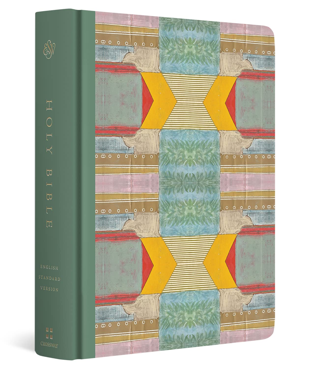 ESV Single Column Journaling Bible, Artist Series (Cloth over Board, Jessica Dennis Bush, Trellis): Holy Bible, English Standard Version