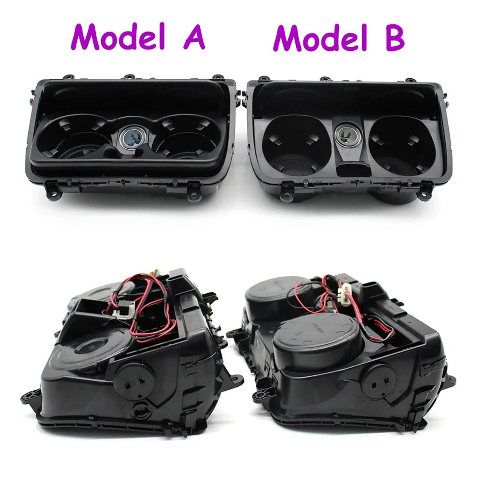 Konsola Środkowa Uchwyt na kubek z wodą na środkową konsolę samochodową BMW serii 5 F10 F11 F18 523 528 530 535 540 51169256131(Model A)
