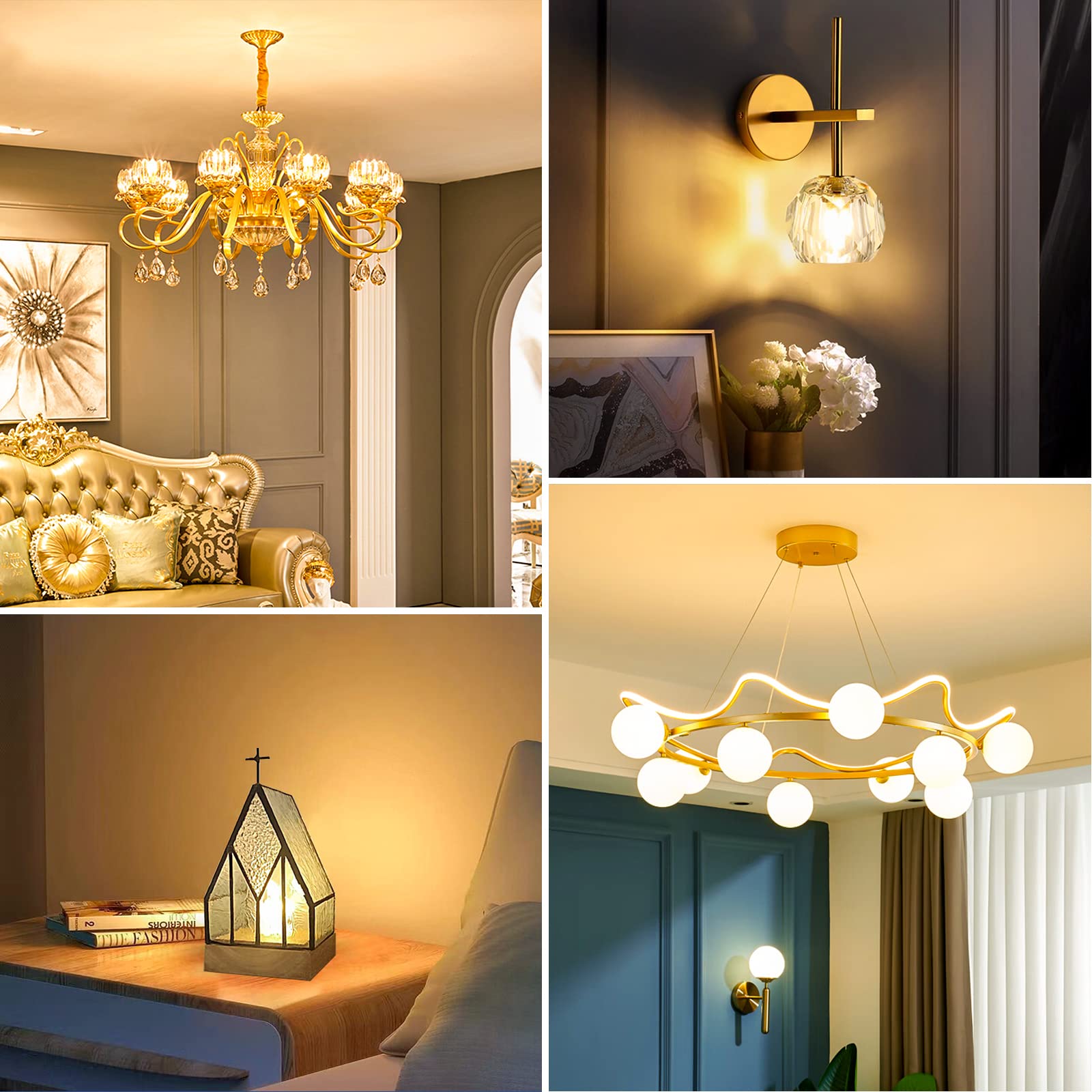 Ampoules LED G9 5W Blanc Chaud 3000K - Équivalent 40W Halogène - Lot De 5 - Sans Scintillement