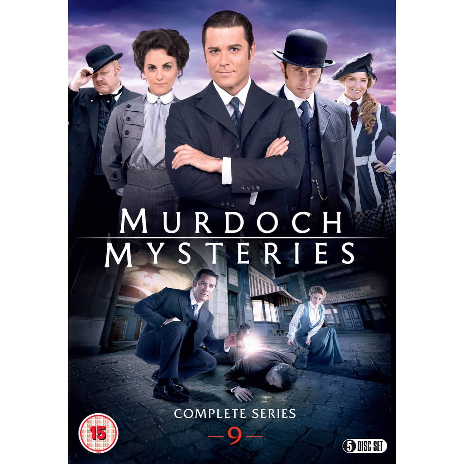 Murdoch Mysteries - Series 9 - Complete (DVD, 2017)