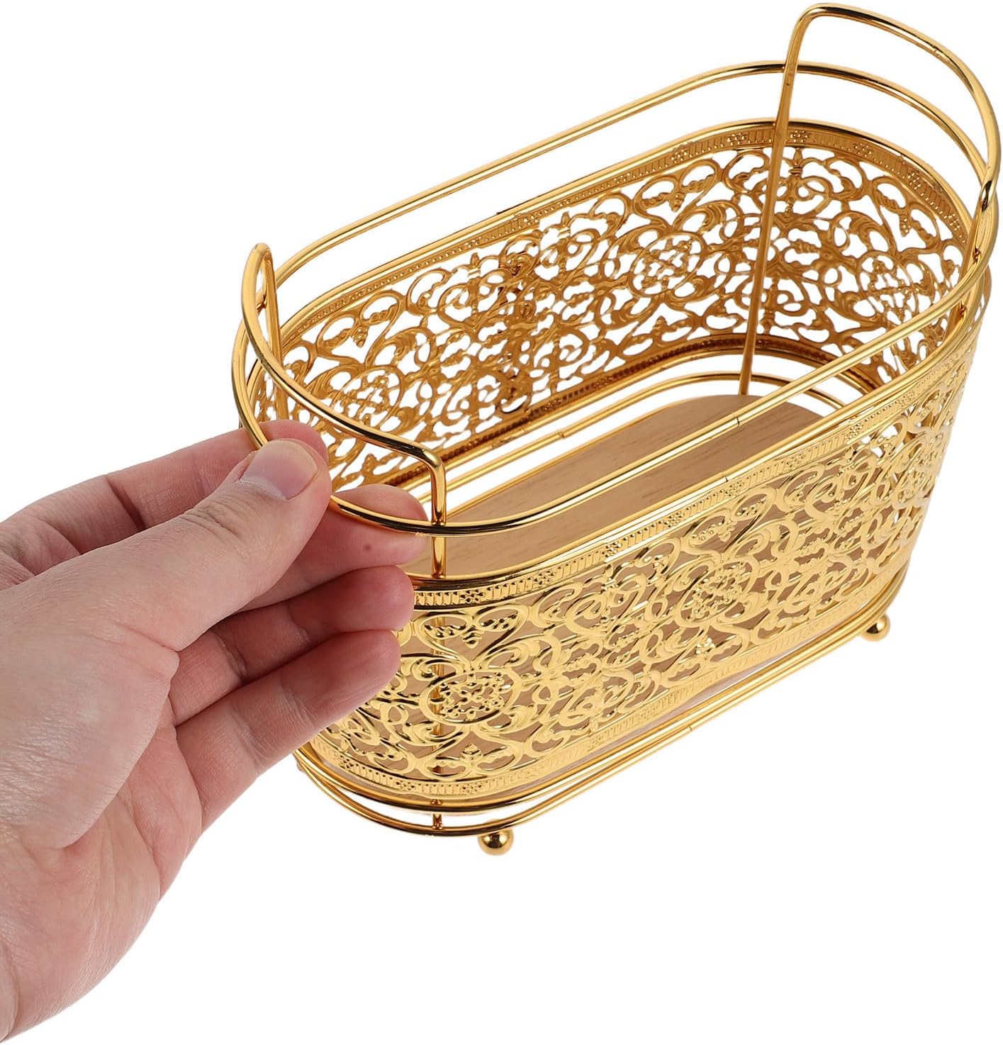 MERRYHAPY Metal Makeup Brush Holder Stand for Vanity Desk Organizer