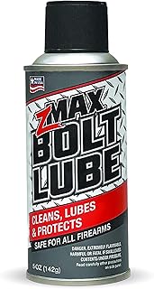 zMAX 50-502 Bolt Lube Aerosol Spray | Micro Lubricant | Firearm Formulas | Reduces Carbon Build Up | Cleans and Protects | Easy to Use | Extends The Gun Performance | 5.0 oz Can
