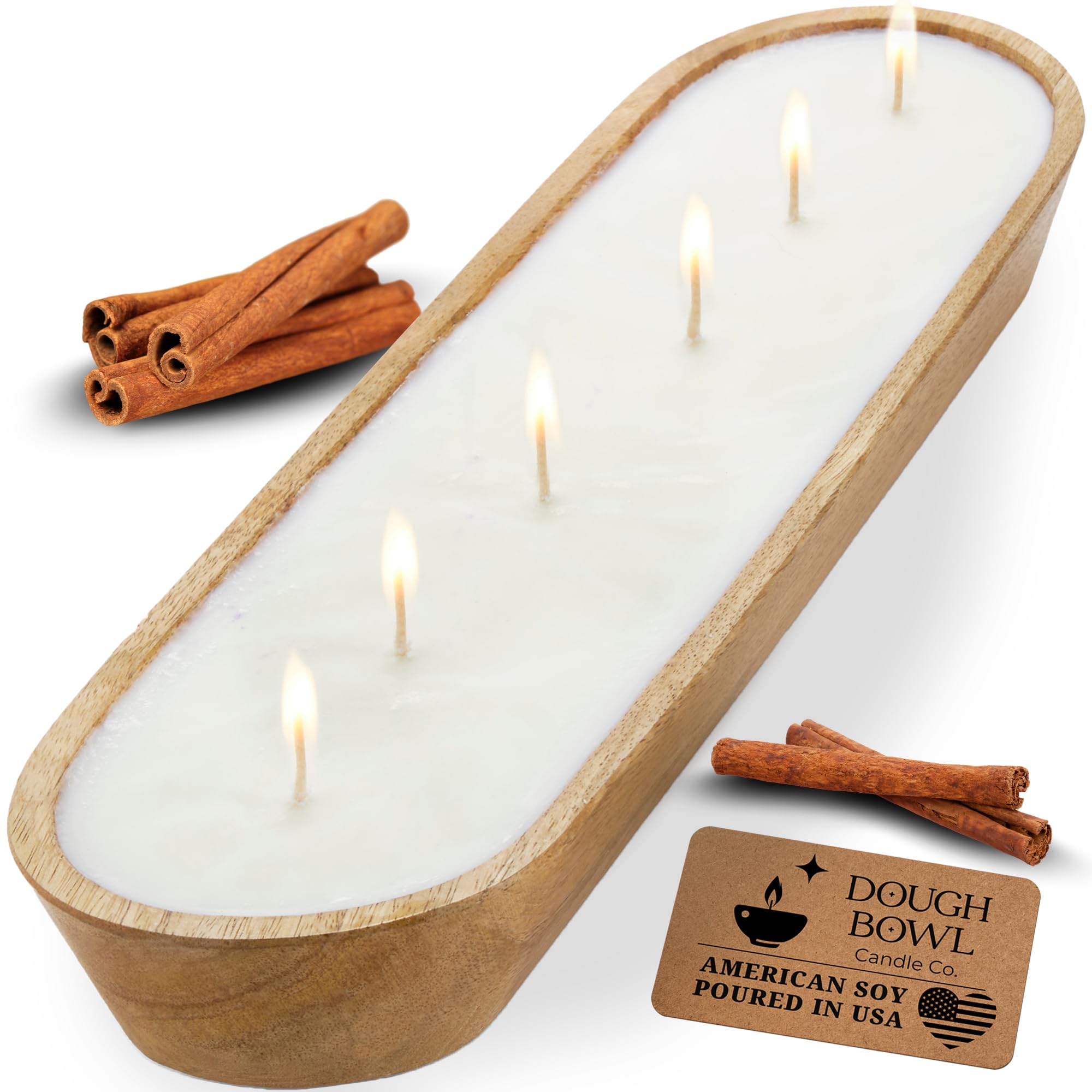 Dough Bowl Candle Co. Warm Cinnamon Buns Candle