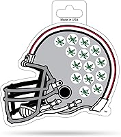 Vista 13 de Rico Industries NCAA - Calcomanía para casco de corte en forma de 4.75 x 5 pulgadas