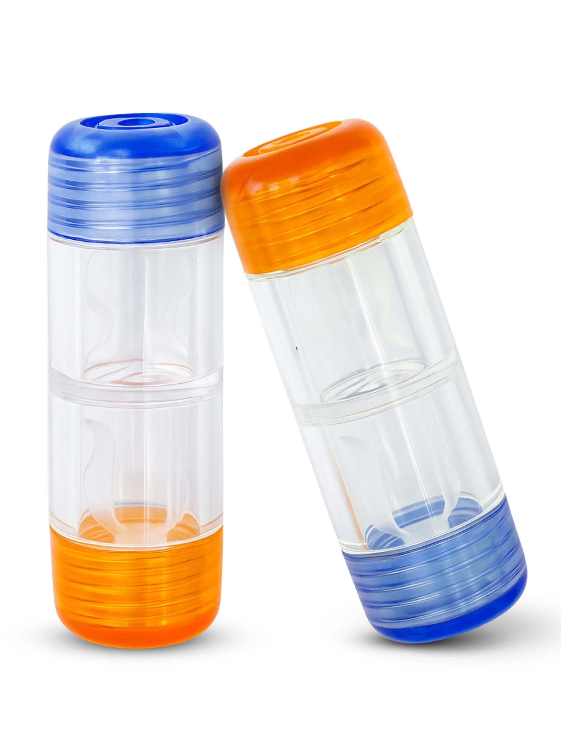 Contact Lens Cases for Hard Lenses | Rigid Gas Permeable RGP Lenses | 2 Pieces