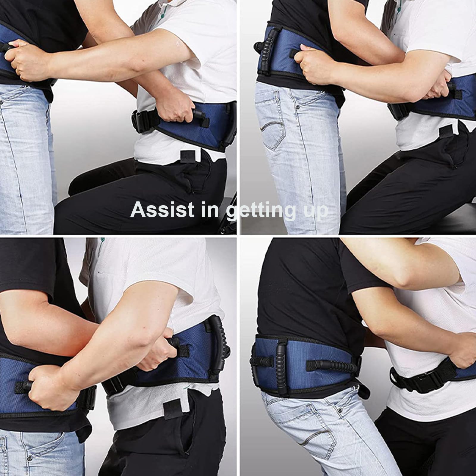 Cinture Per Andatura Cintura Per Andatura Di Trasferimento Per Anziani Con Maniglie, Cinture Di Trasferimento Regolabili Cinture Di Sollevamento Con Fibbia A Sgancio Rapido