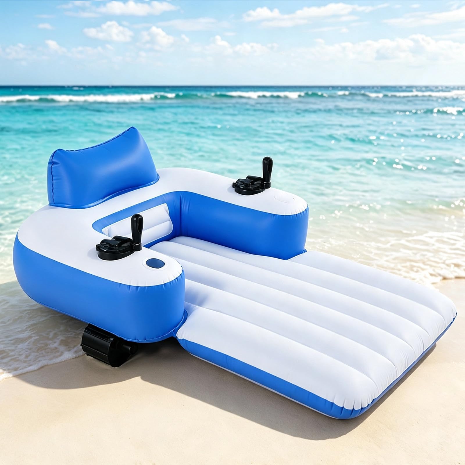 Galleggiante Gonfiabile per Lago e Piscina B | Lettino Piscina Adulto | Lago e Vacanze Estive | Relax e Divertimento Acquatico all’Aperto