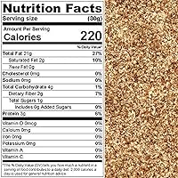 Vista 6 de Nuez, harina cruda "sabrosa y deliciosa", conveniente, saludable, gran sabor, finamente molida, vegana, EE.UU., 1 libra (16 onzas) por Presto Sales