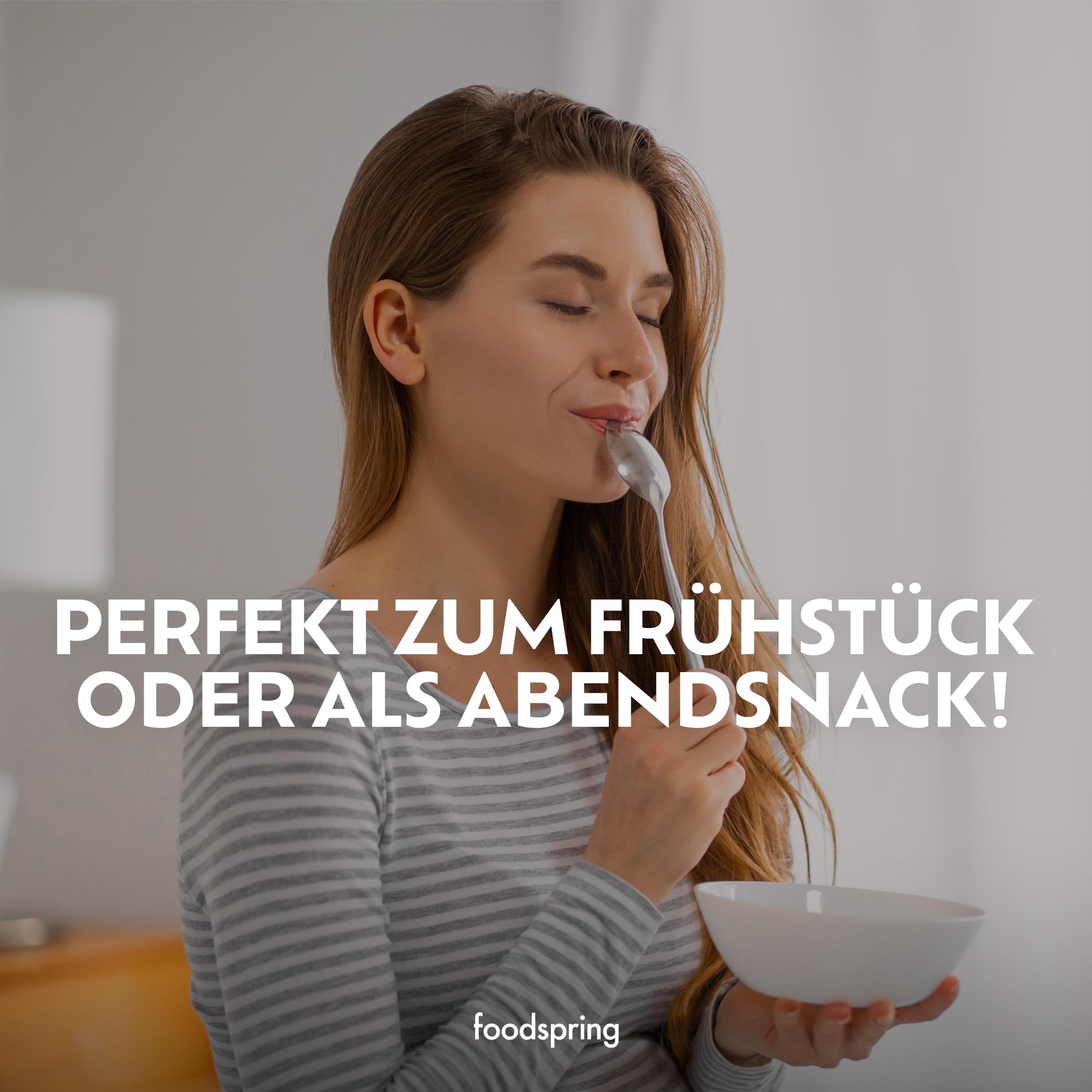 foodspring - Protein Pudding Schokogeschmack 360 g - Proteinreiches Puddingpulver zum Anrühren mit Wasser oder Milch - Dessert zuckerarm & fettarm mit Milchproteinisolat - Extra cremige Konsistenz