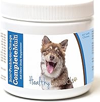 Vista 388 de Healthy Breeds Schnauzer miniatura todo en uno multivitamínico suave masticable 90
