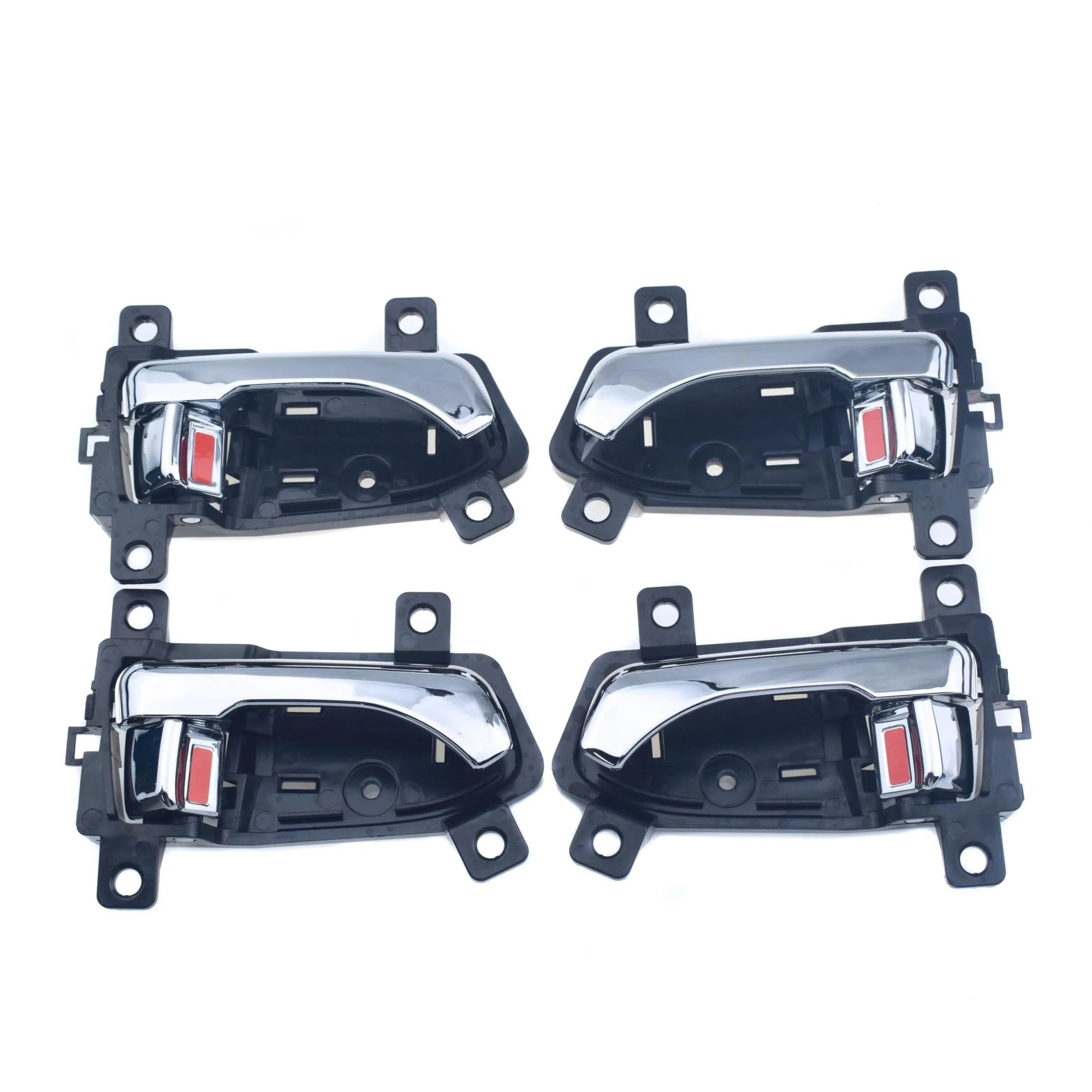 ZGVGFAFLPQ Inner Panel Pull Trim Cover for Kia for Sportage 2011-2016 82610-3W000 82620-3W000 Front Or Rear Left Right Inside Interior Door Handle(4 Sides 4 Pcs Kit)