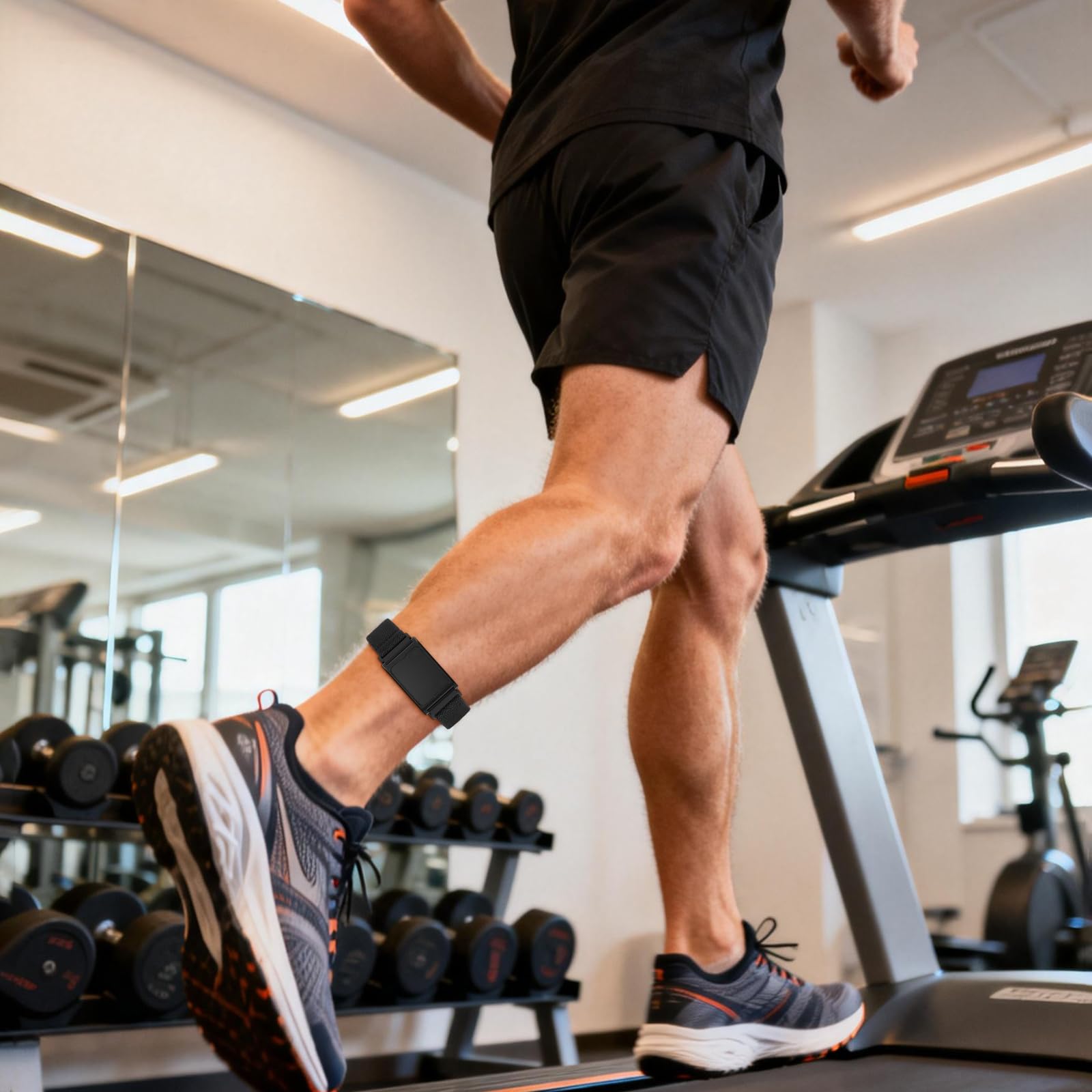 Sportowa opaska na nadgarstek, kompatybilna z Amazfit Helio, nylonowy pasek na biceps, 22 mm, z ramą, do Zepp, Amazfit Helio, akcesoria, paski zastępcze na kostkę, dla mężczyzn i kobiet
