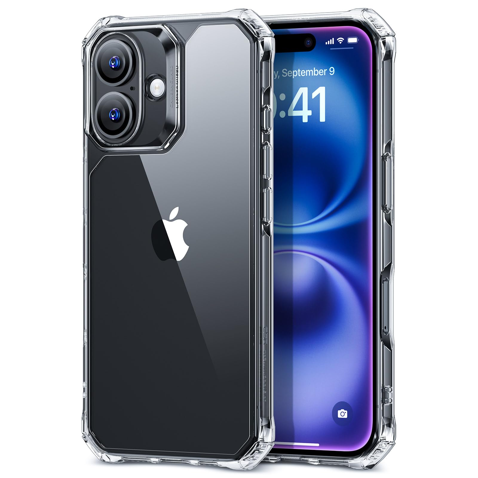 ESR for iPhone 16 Case, Military-Grade Protection, Shockproof Air Guard Corners, Yellowing-Resistant Back, TPU, Phone Case for iPhone 16, Air Armor Series, Clear (B0D7932SGD) Amazon Price History, Amazon Price Tracker