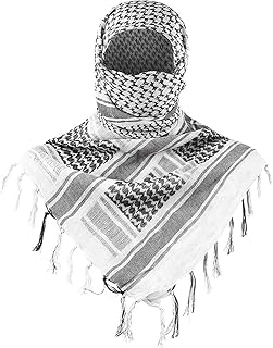 Australian Outback Tactical Scarf - Breathable Cotton Shemagh Wrap for Surfers & Hikers | UV Protection Sun Shield for Bus...