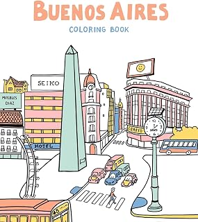 Buenos Aires Coloring Book