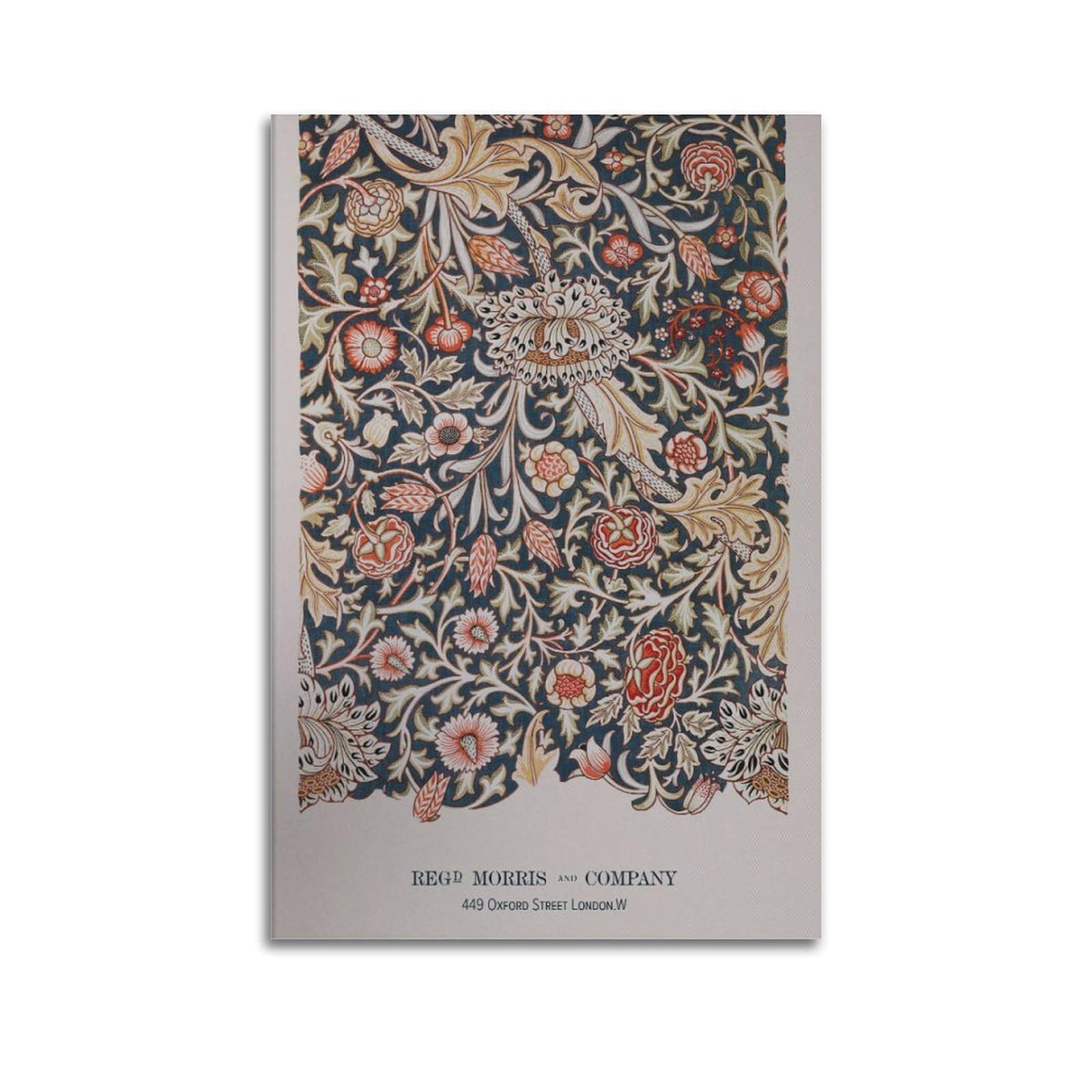 xiaoxiaoshen William Morris Set, Nouveau Gallery5 Canvas Poster Wall Art Prints Room Aesthetic Murals Bedroom And Living Decorations 24x36inch(60x90cm)