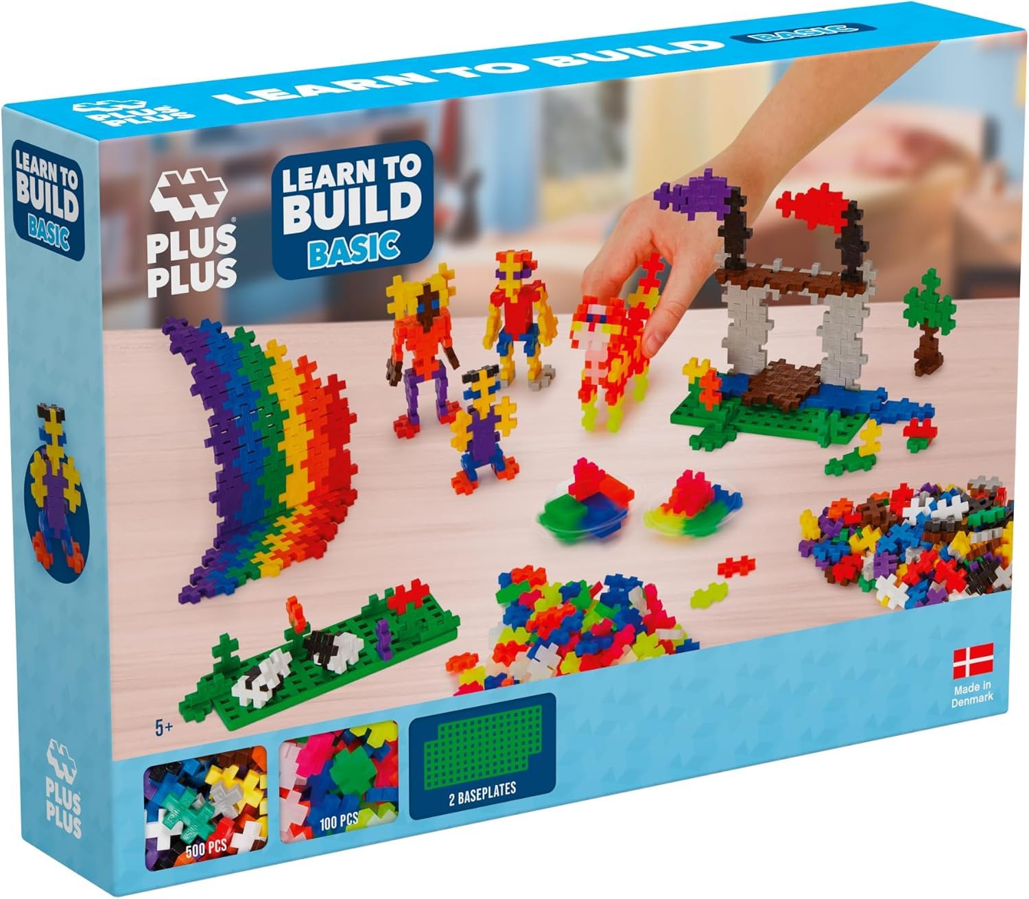 Plus-Plus - Mini Basic 600 PCS - Starter Set (5008)