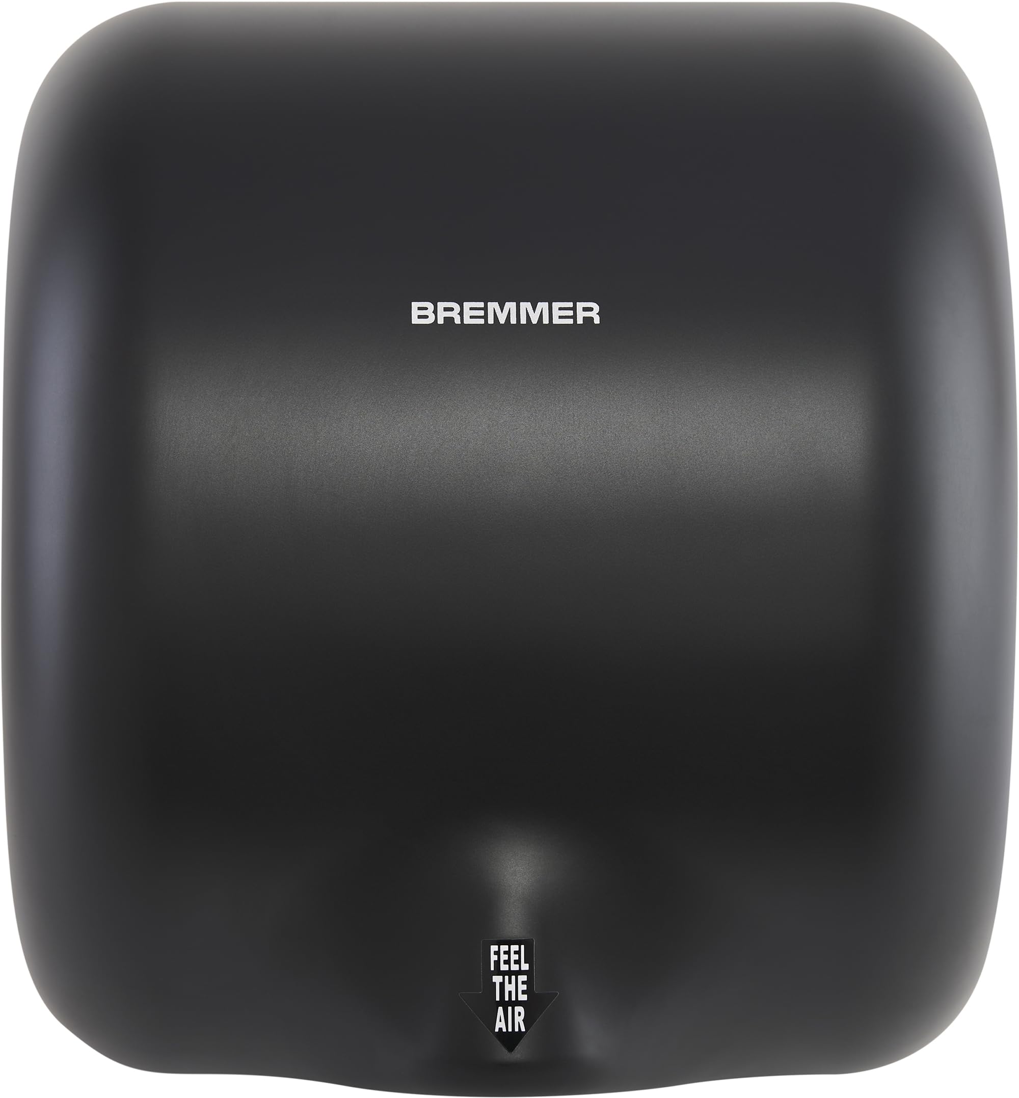 Bremmer Generic Turbo Hand Dryer | High Velocity Low Energy Eco Friendly Electric Dryer | Electric Hand Dryers for Toilets Commercial | Hand Dryer for Toilets (Black)