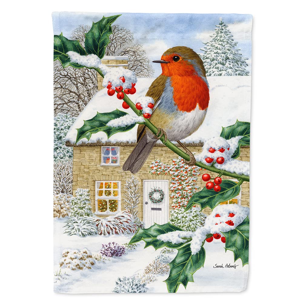 Drapeau de maison European Robin Caroline's Treasures ASA2070CHF en toile multicolore taille L