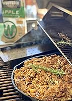 Vista 6 de Western BBQ Premium - Chips de madera para ahumar (paquete de 4) cereza, nogal, mezquite, nuez