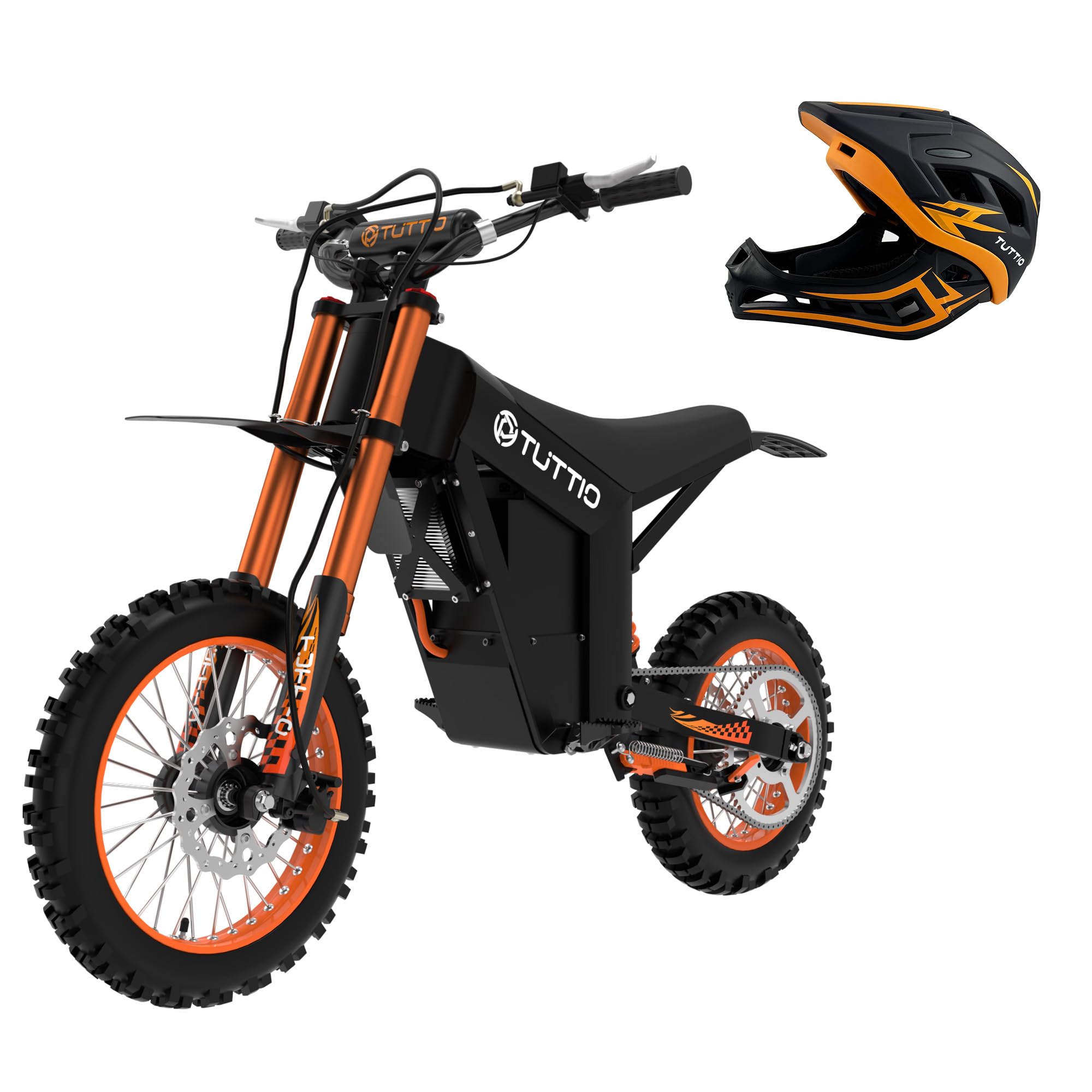 Tuttio Soleil01 Electric Dirt Bike for Adult and Teen 48V 21AH E Bicycle 14