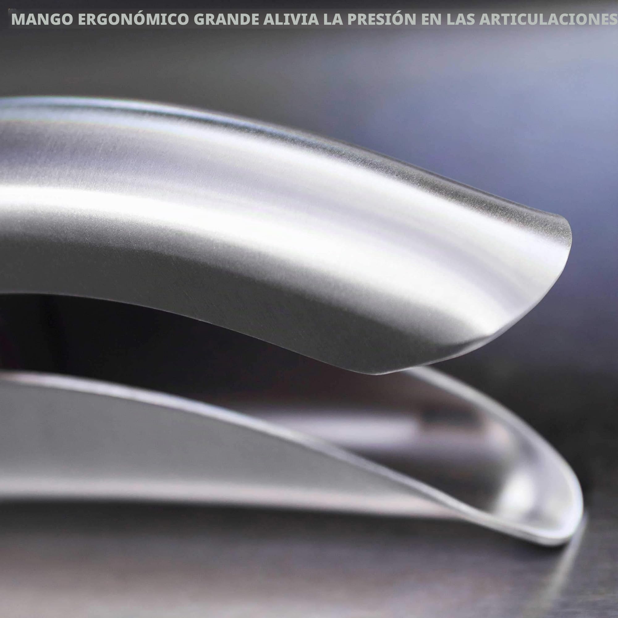 MANNKITCHEN Prensa de ajo de doble palanca de acero inoxidable de alta capacidad | Prensa de ajo de grado profesional sin copas, apertura abierta, resistente al óxido, fácil de limpiar, apta para lavavajillas