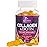 Collagen Gummies with 2500mcg Biotin, Vitamin C & Zinc - Hydrolyzed Collagen Peptide Type 1 & 3 Supplement - Advanced Hair, Skin & Nail Growth Support for Women & Men, Gluten Free, Non-GMO - 60 Count