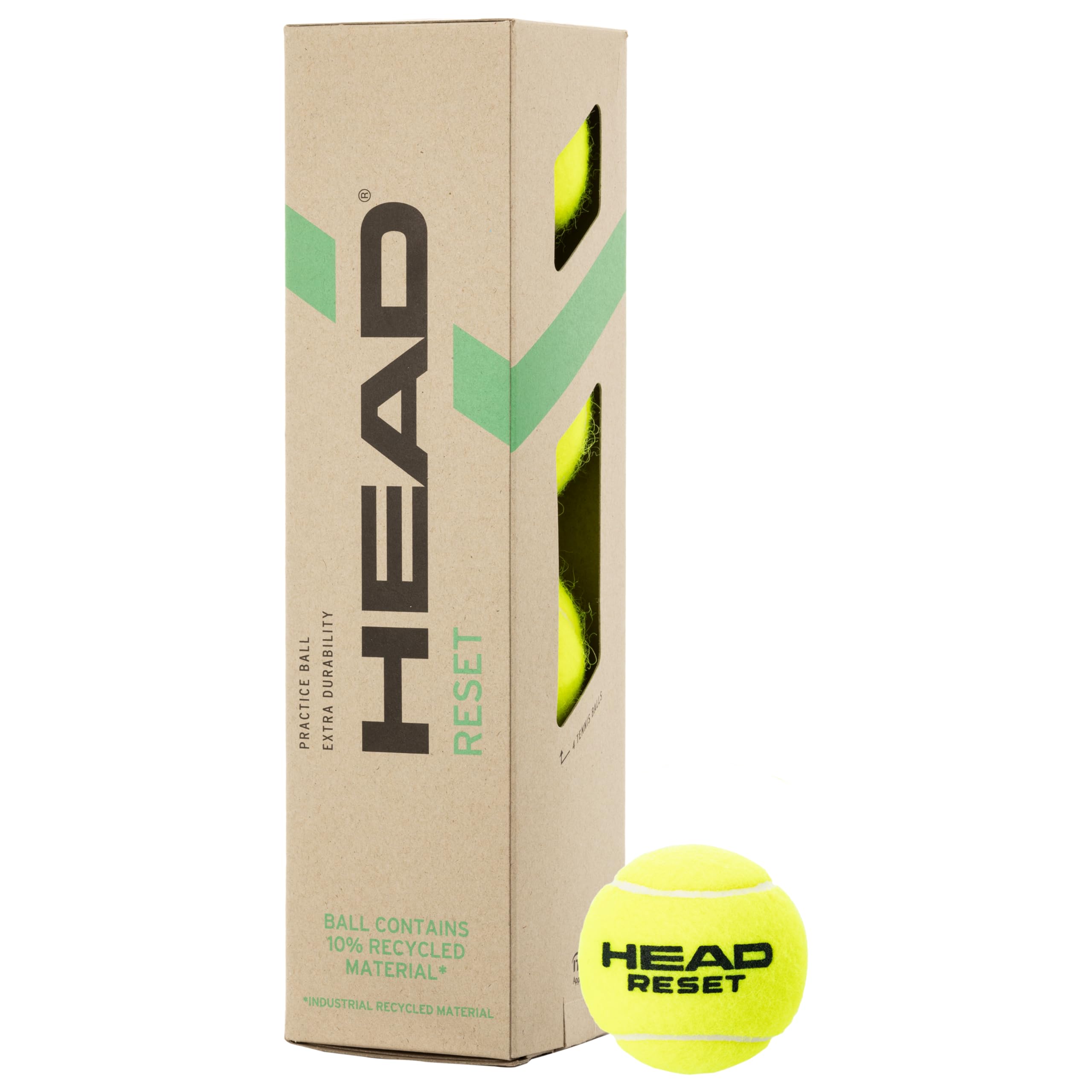 Head Reset Single Tin of 4 Tennis Balls