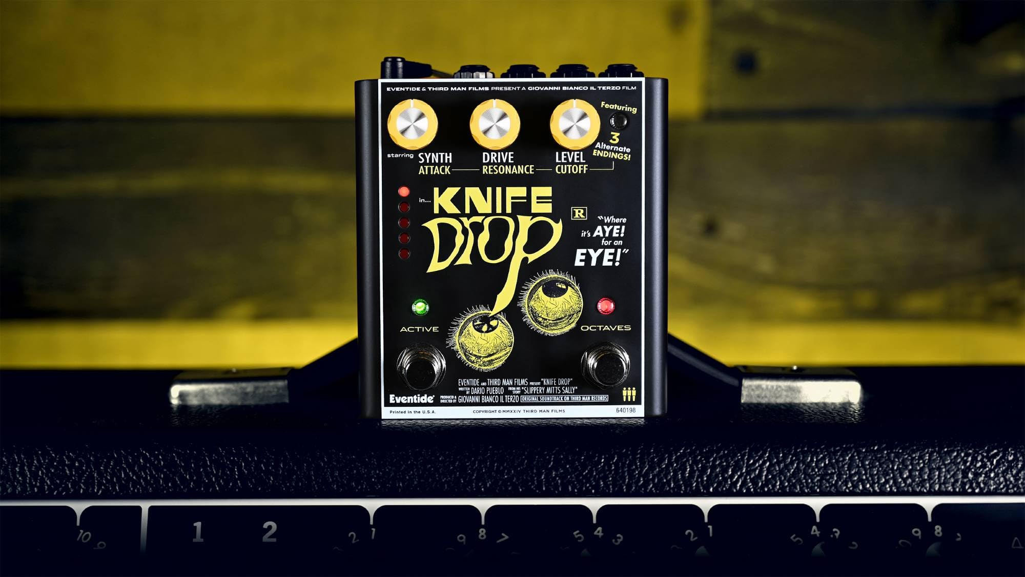Eventide Knife Drop - Pedale Fuzz Sub-Octave