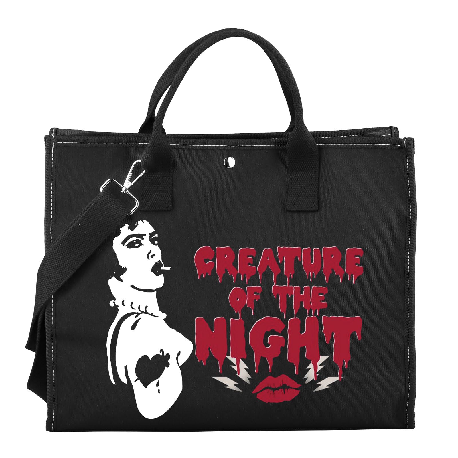 Sac Rocky Horror en toile résistante imprimé grand format